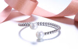 Pearl Frost Bangle