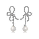 Glamorous Pearl Drop Earrings