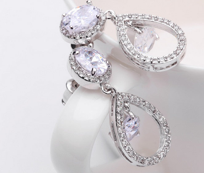 Grandeur Link Earrings - VivereRosse