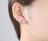 Double Happiness Stud Earrings