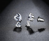 Double Happiness Stud Earrings