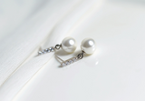Posh Pearl Drop Earrings