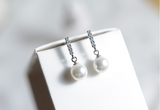 Posh Pearl Drop Earrings