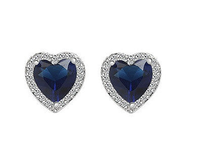 Love in Paris Stud Earrings - Crystal - VivereRosse