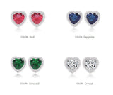 Love in Paris Stud Earrings - Crystal