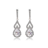 Lorraine Teardrop Dangle Earrings - VivereRosse