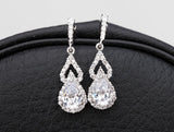 Lorraine Teardrop Dangle Earrings - VivereRosse