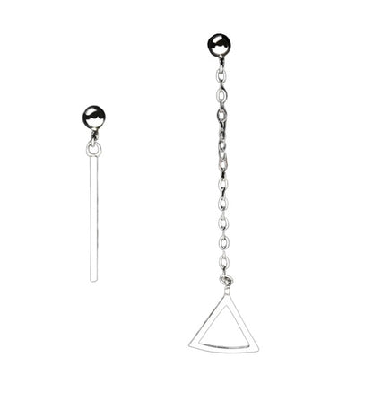Triangle Chain Earrings