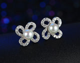 Flawless Pearl Stud Earrings