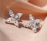 Precious Clover Stud Earrings