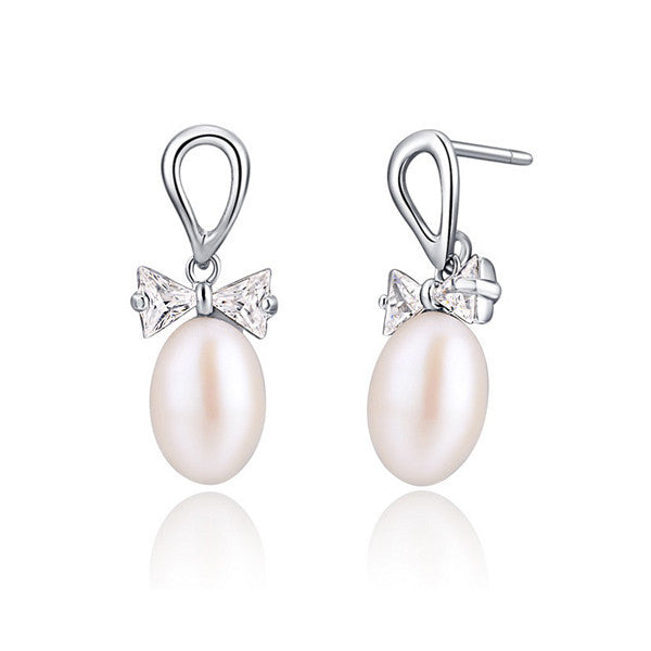 Bowmance Pearl Earrings - VivereRosse