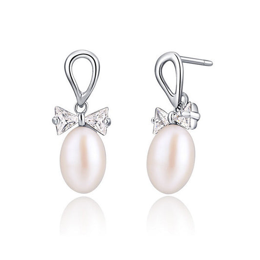 Bowmance Pearl Earrings - VivereRosse