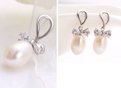 Bowmance Pearl Earrings