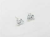 Classy Solitaire Stud Earrings