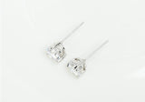 Classy Solitaire Stud Earrings