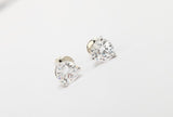 Classy Solitaire Stud Earrings