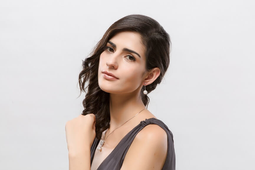 Lucilia Pearl Droplet Earrings