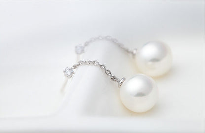 Lucilia Pearl Droplet Earrings