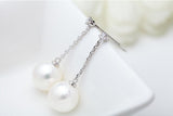 Lucilia Pearl Droplet Earrings