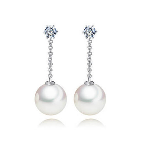 Lucilia Pearl Droplet Earrings