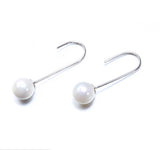 Precious Pearl Dangle Earrings - Rose Gold