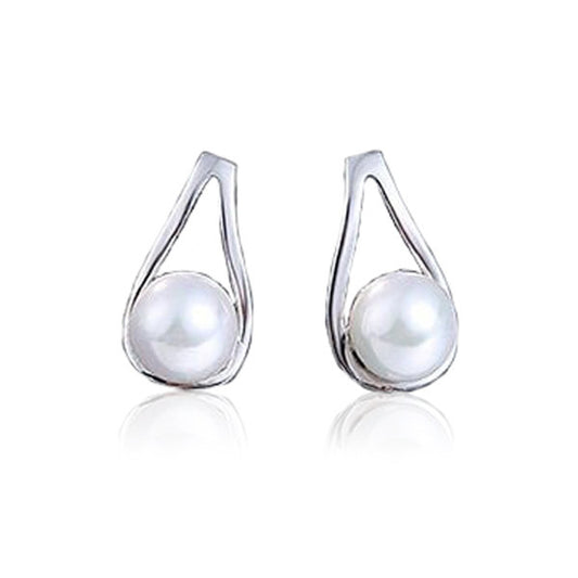 Opulence Pearl Stud Earrings