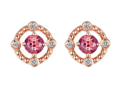 Grapefruit Shine Multiway Stud Earrings