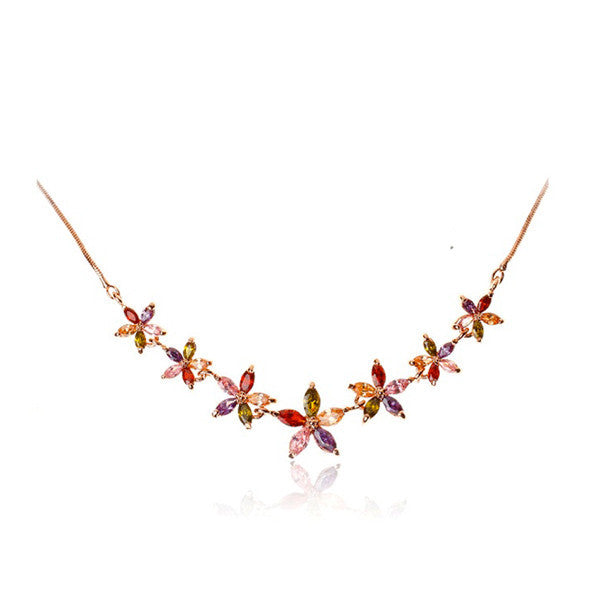 Summer Flowers Necklace