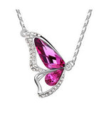 Butterfly Goddess Necklace - Amethyst