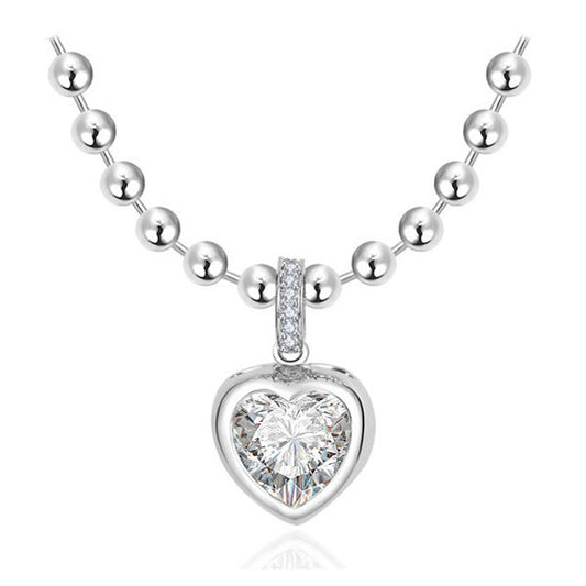 Dangle Heart Necklace - VivereRosse