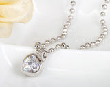 Dangle Heart Necklace - VivereRosse