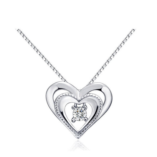 Dancing Heart Necklace - VivereRosse