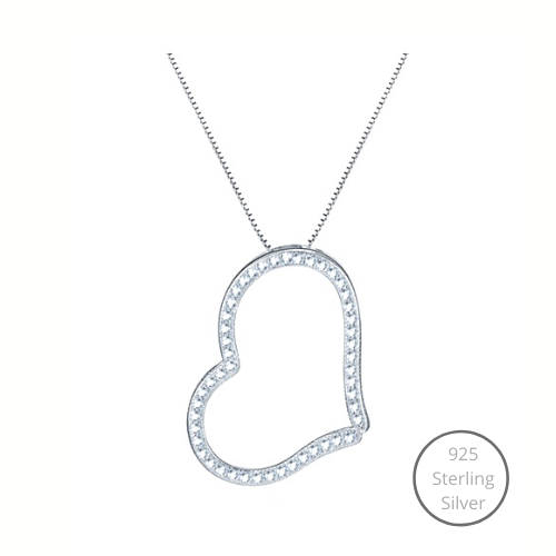 Aimee Heart Necklace