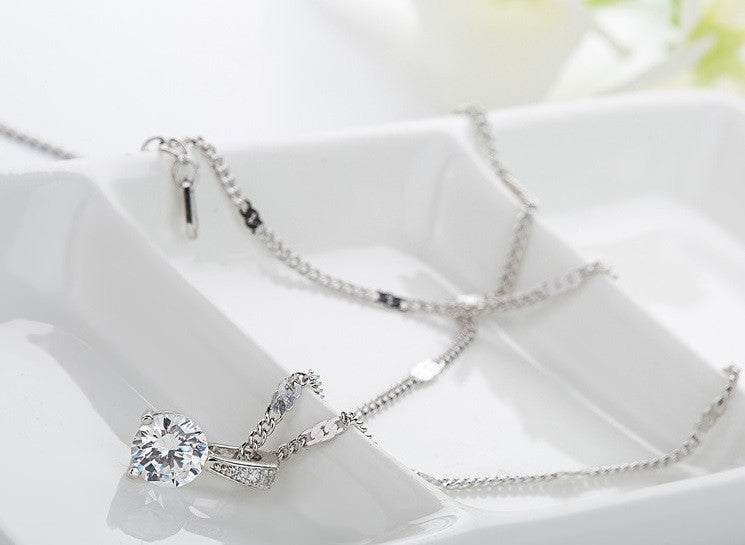 Galaxy Solitaire Necklace - VivereRosse
