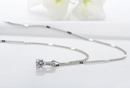 Galaxy Solitaire Necklace