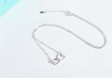 Hugs and Kisses Necklace - Rose Gold