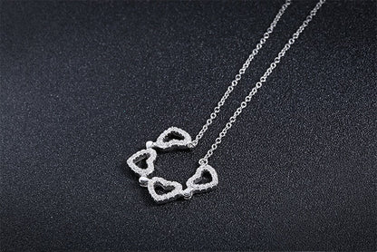 Quart Heart Necklace