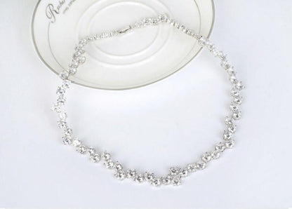 Glitzy Tennis Necklace