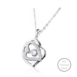 Beating Heart Dancing Stone Necklace