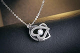 Beating Heart Dancing Stone Necklace