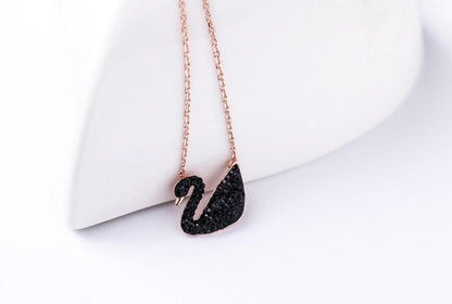 Black Swan Necklace