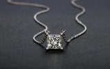 Princess Cut Necklace
