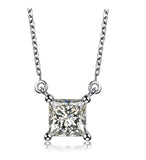 Princess Cut Necklace