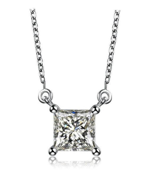 Princess Cut Necklace