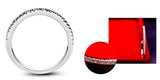 Eternity Half Band Ring - VivereRosse