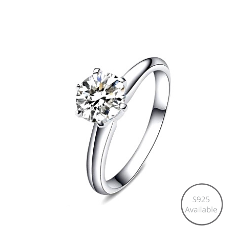 Classic Six Prong Solitaire Ring