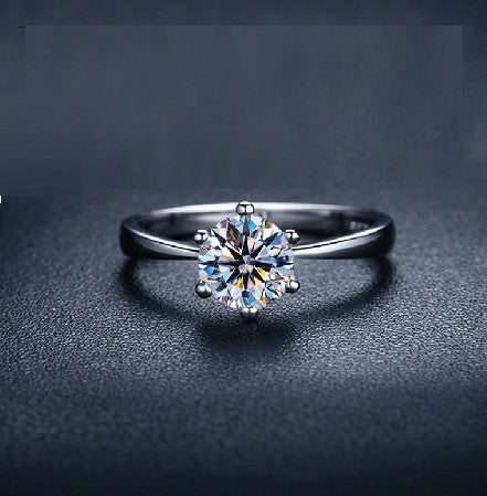 Classic Six Prong Solitaire Ring