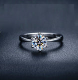 Classic Six Prong Solitaire Ring