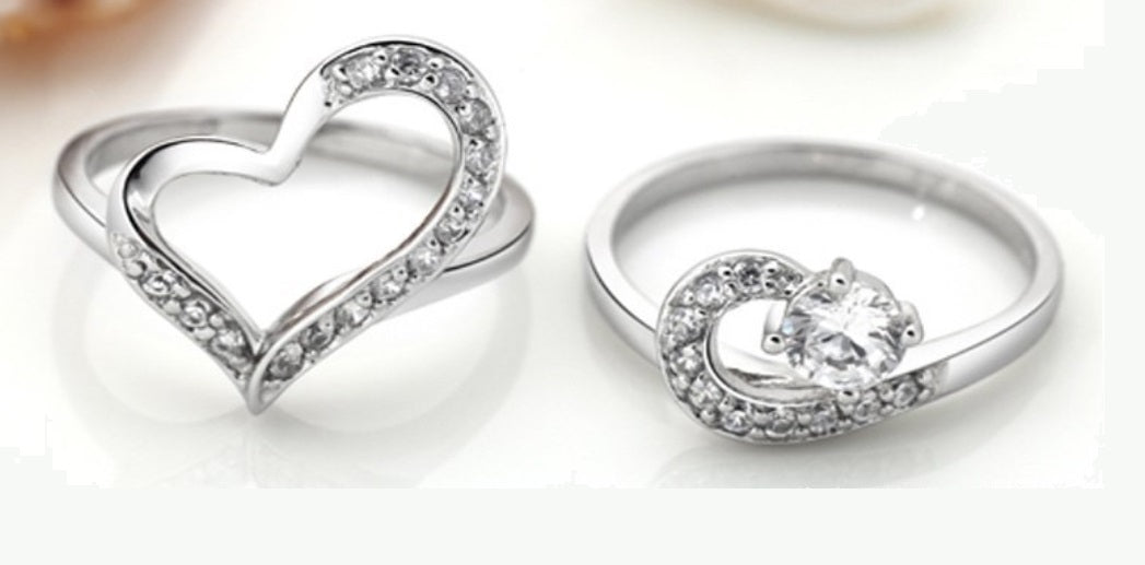 Two become One Ring Set