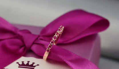 Pink Eternity Ring